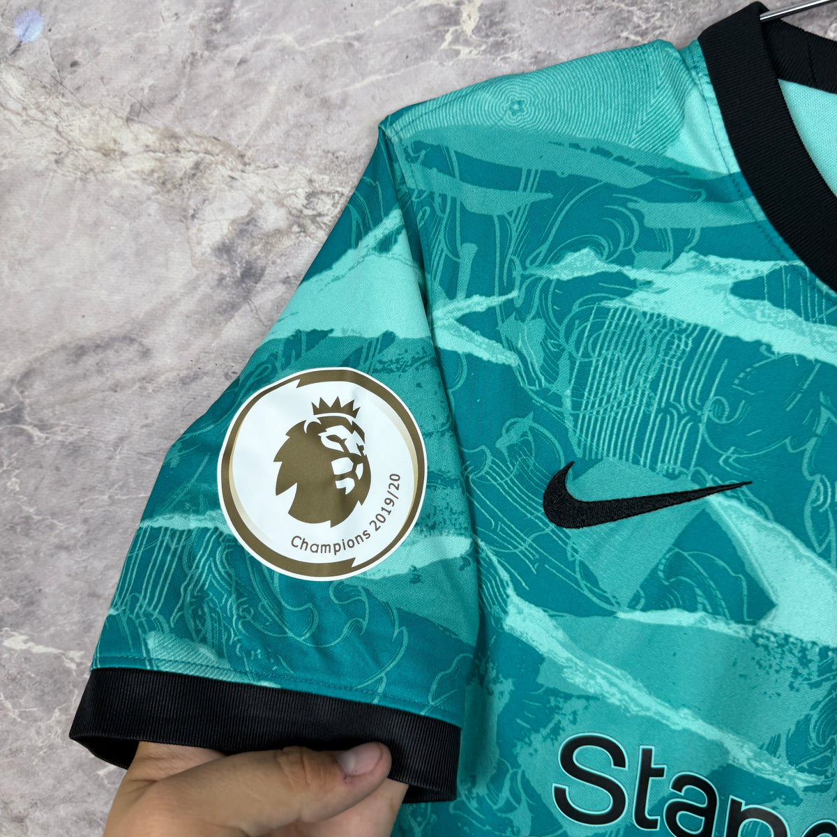 Liverpool 2020-2021 Away Jersey — M. Salah #11 S