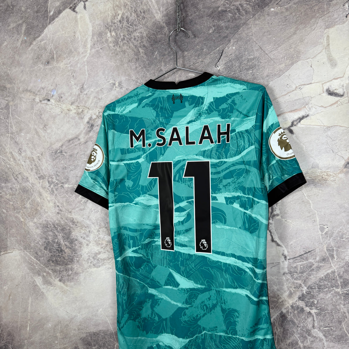 Liverpool 2020-2021 Away Jersey — M. Salah #11 S