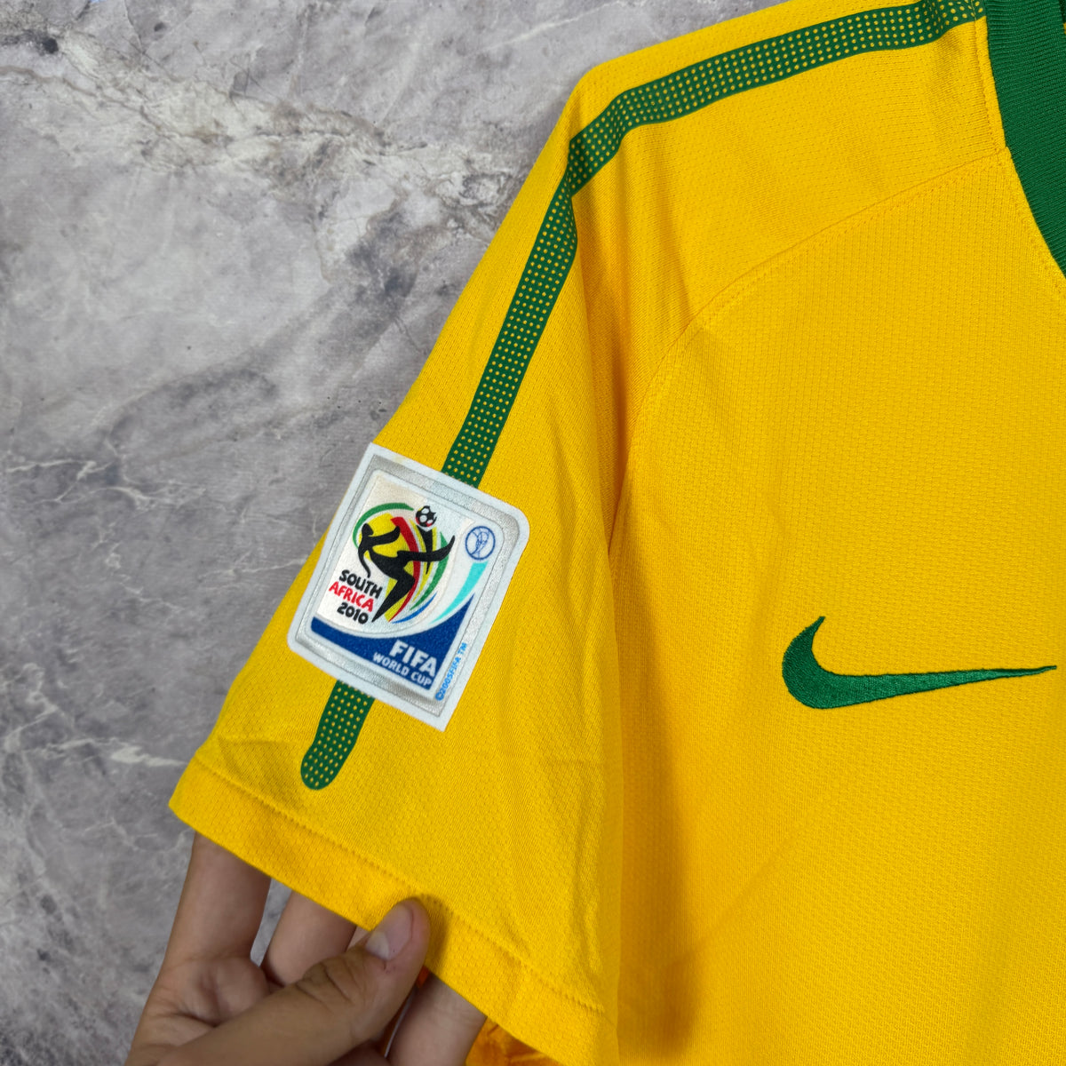 Brazil 2010-2011 Home Jersey — Kaká #10 S