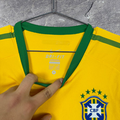 Brazil 2010-2011 Home Jersey — Kaká #10 S