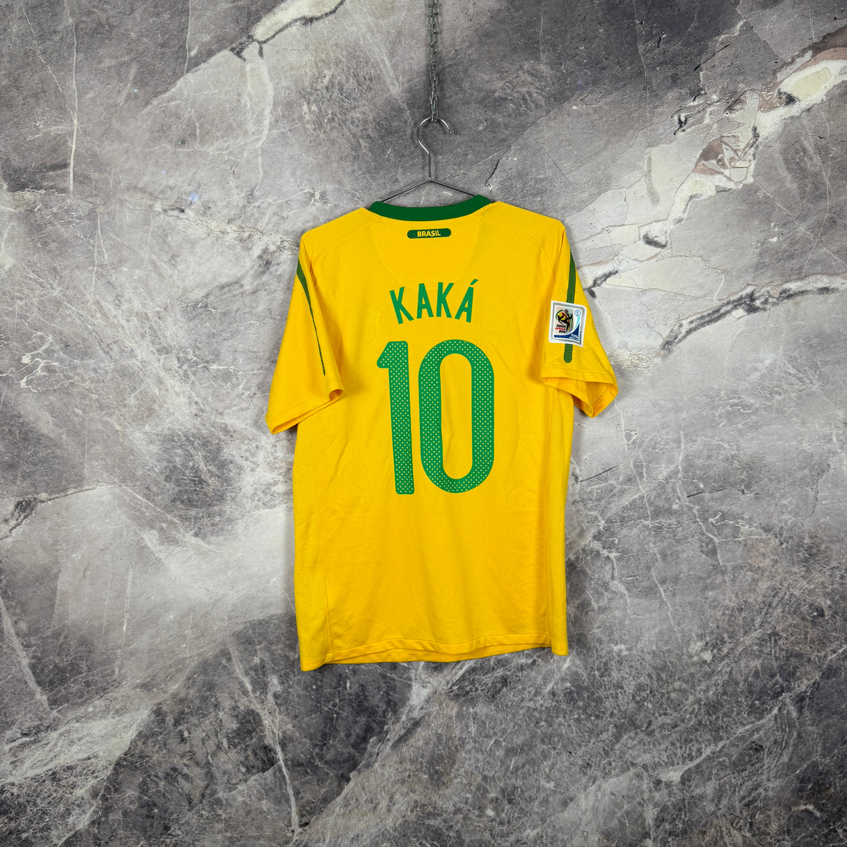 Brazil 2010-2011 Home Jersey — Kaká #10 S