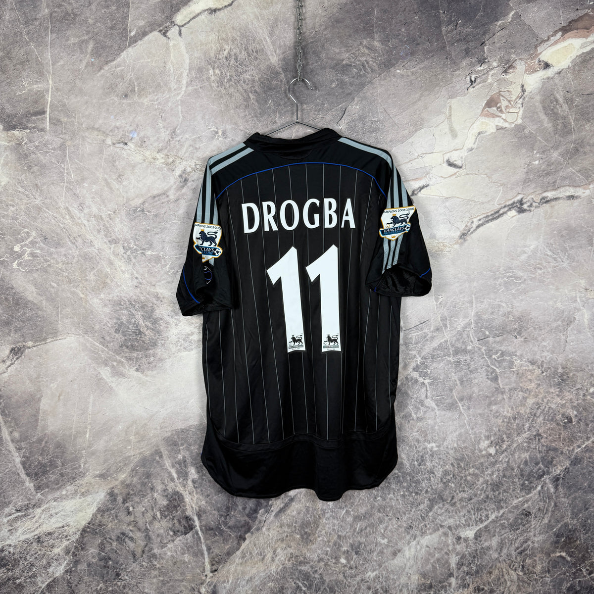 Chelsea 2006-2007 Third Jersey — Drogba #11 L