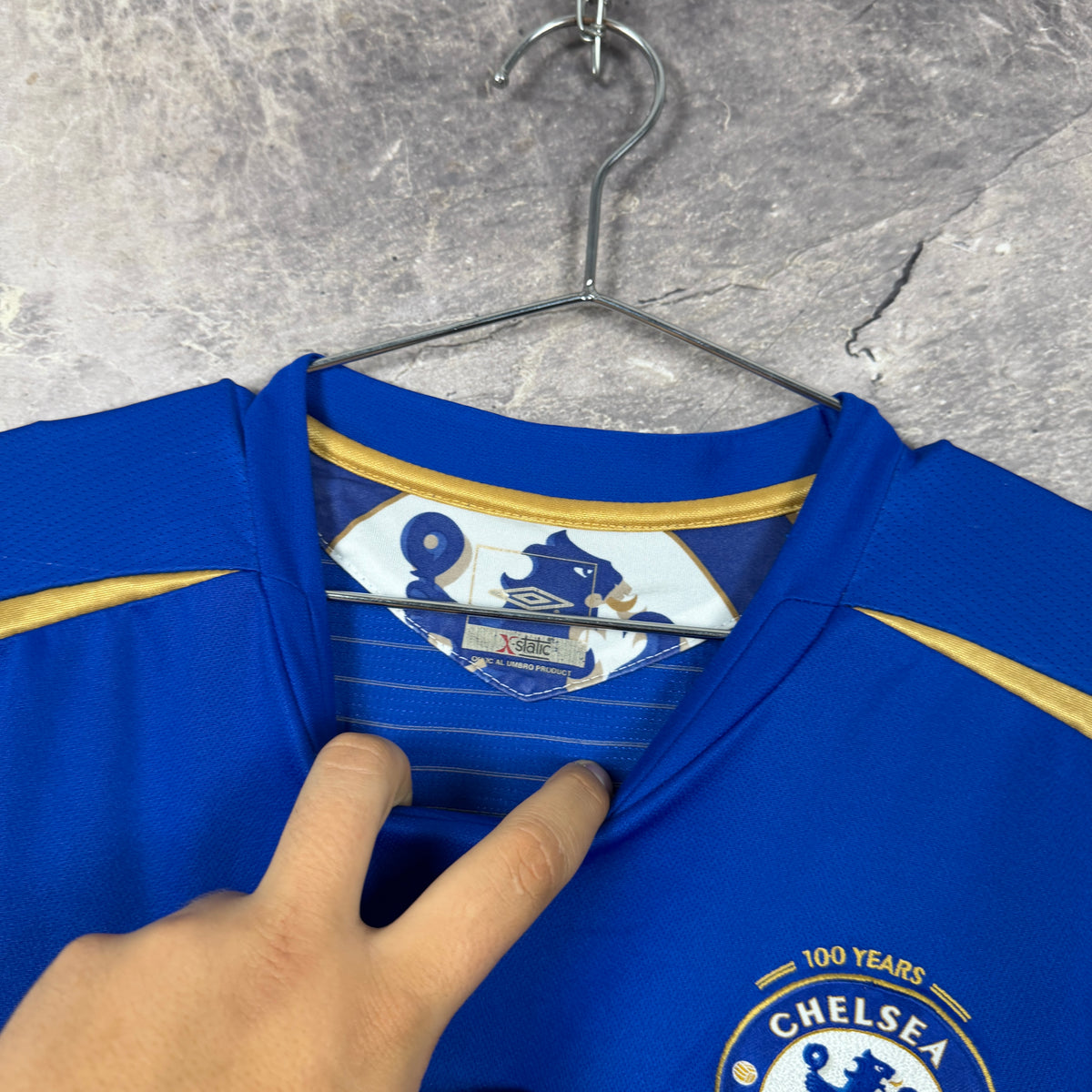 Chelsea 2005-2006 Home Jersey — Lampard #8 L
