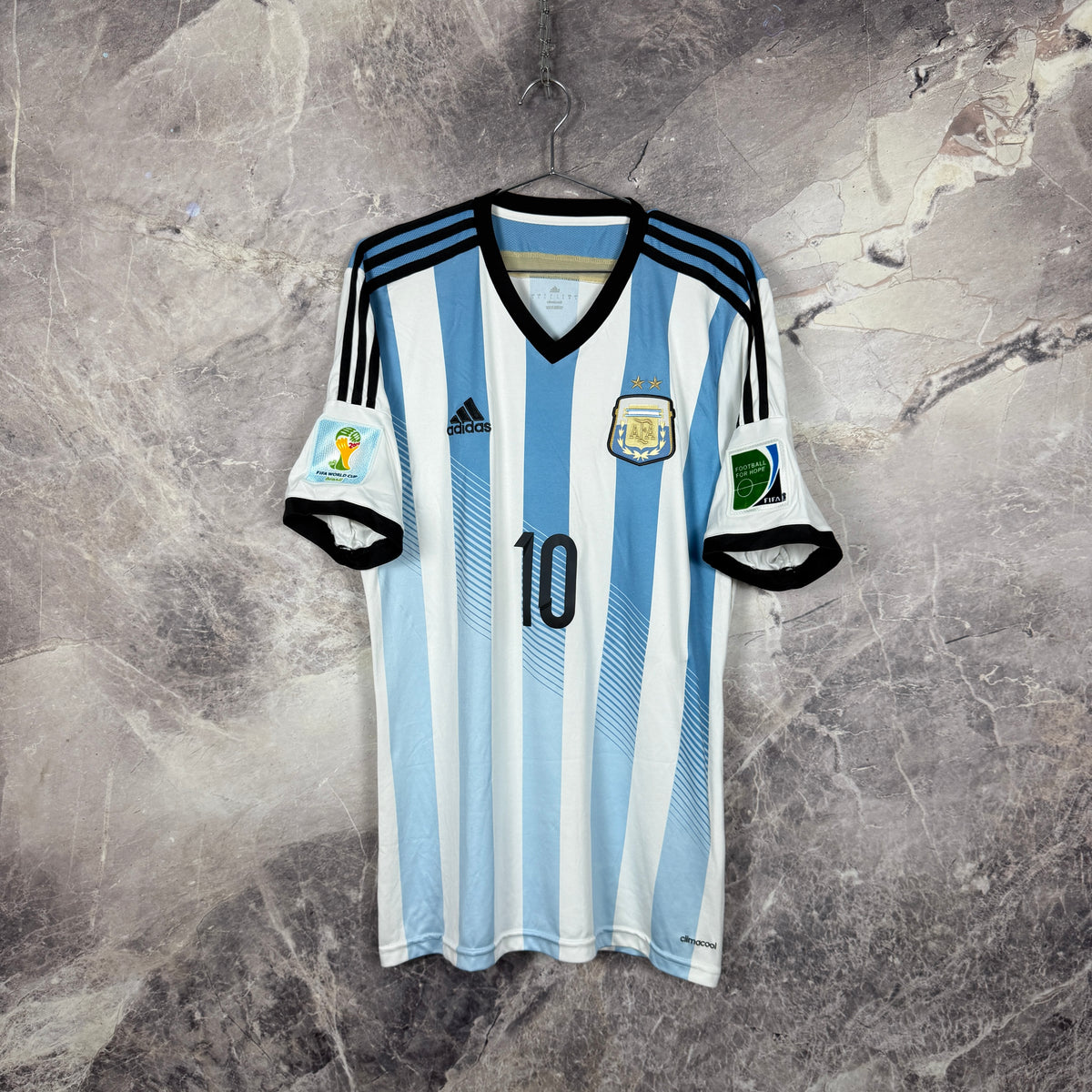 Argentina 2014-2015 Home Jersey — Messi #10 L
