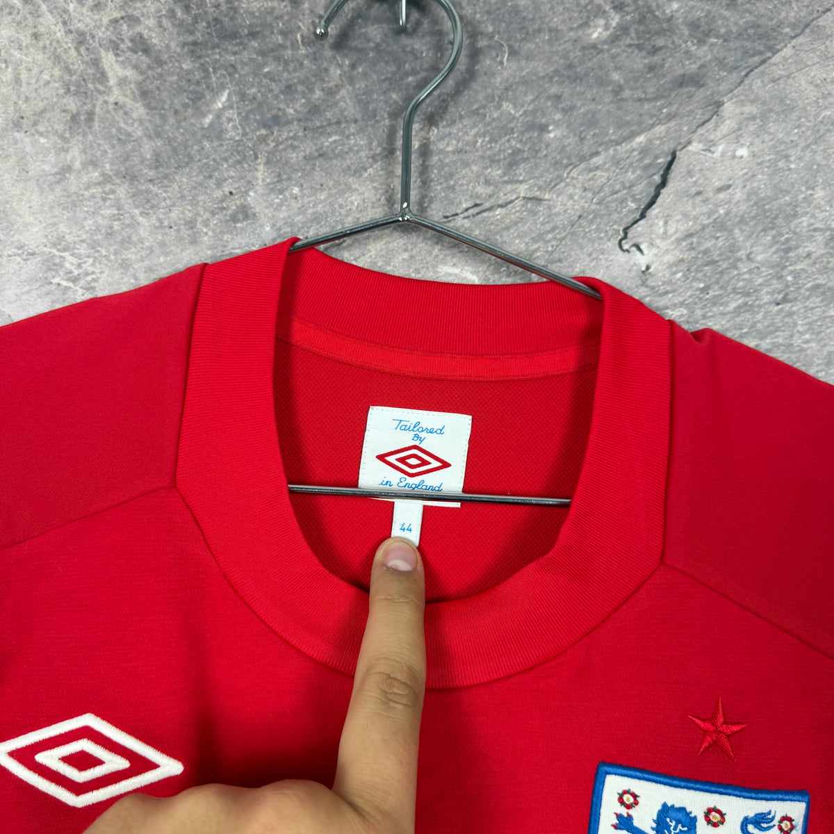 England 2010-2011 Away Jersey — Rooney #10 L